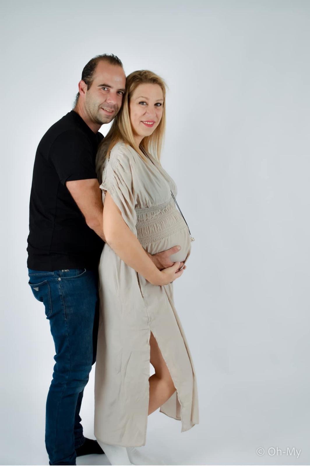 Zwangerschapsfoto Marijke en Melvin